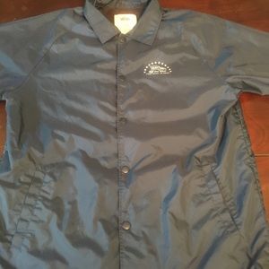 Vans Blue coach Jacket Pre-Owned size X-Large